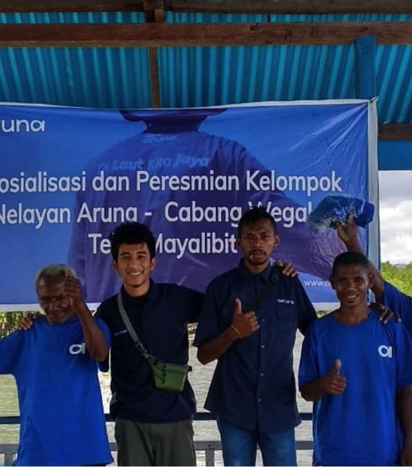 Peresmian Nelayan Aruna Di Raja Ampat