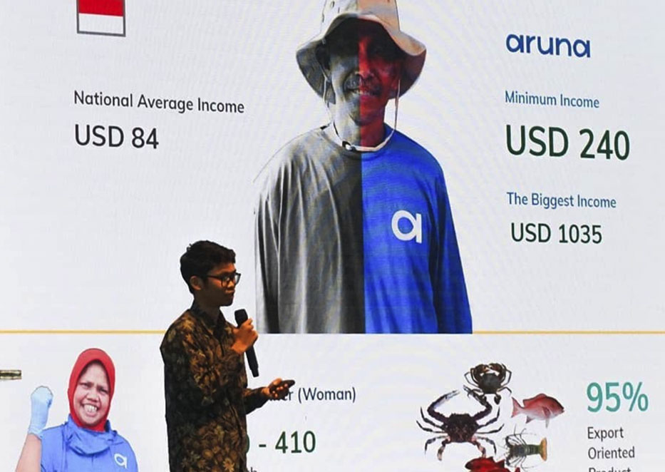 Aruna Hadir di Event Digifish 2019